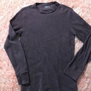 Merona (Target Brand) plum waffle henley small